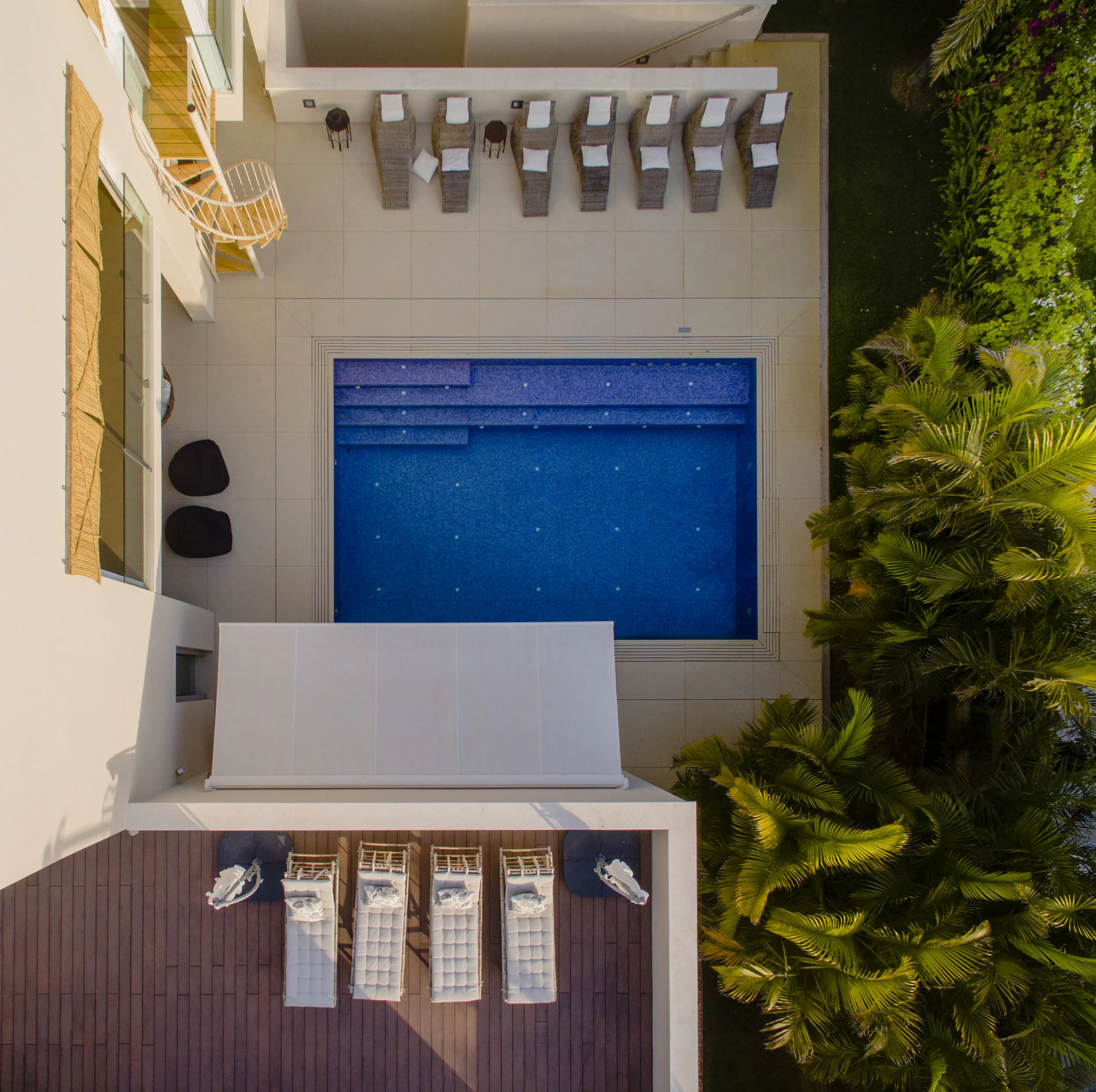 Paddle surf vista aérea en Conil